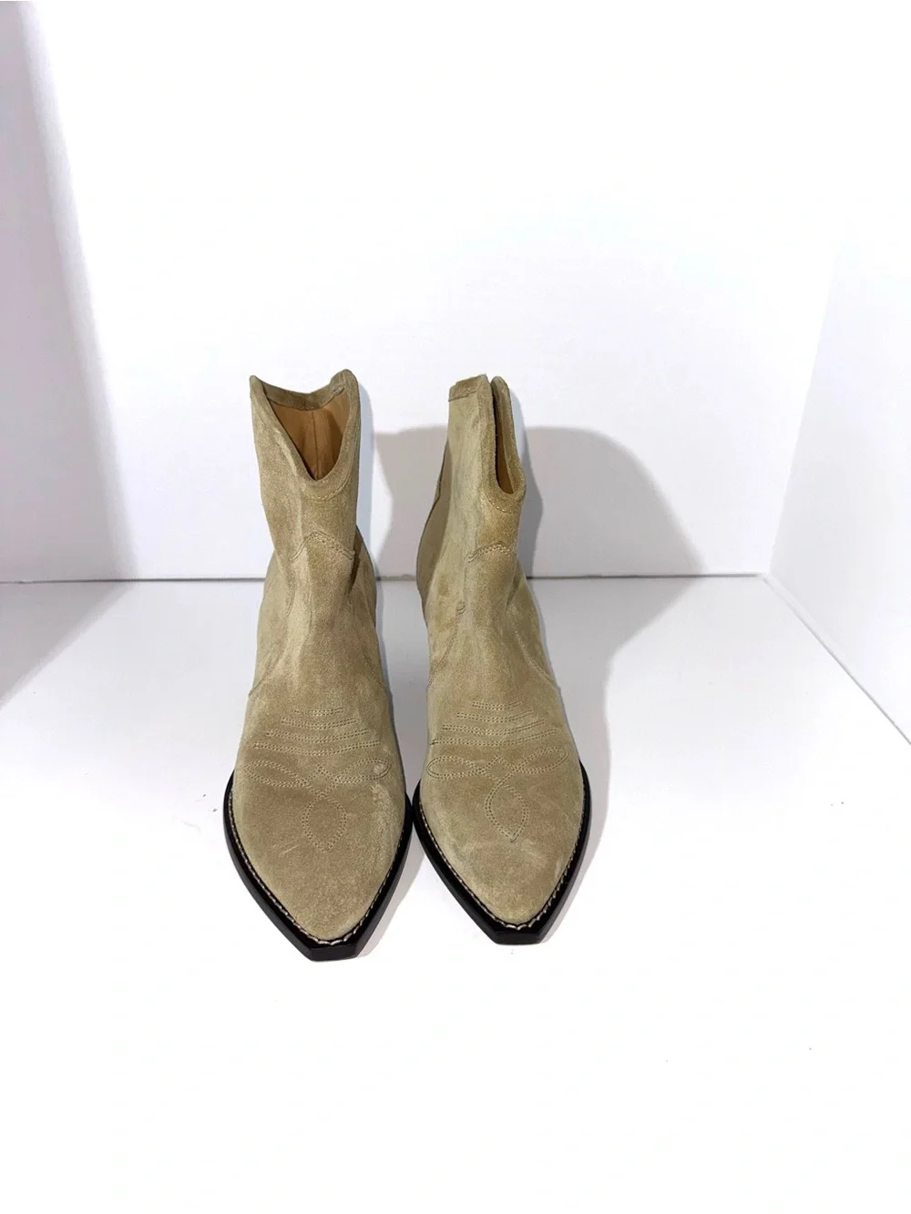 Isabel Marant Darizo Suede Western Boots